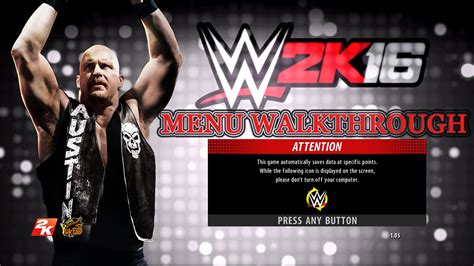 Wwe 2k16 Walkthrough
