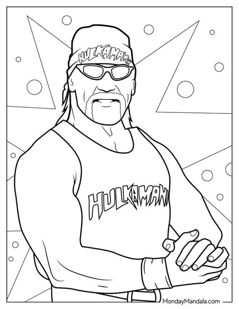 wwf coloring pages