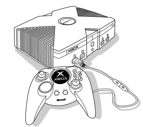 xbox coloring pages