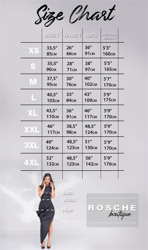 Xs Size Chart
