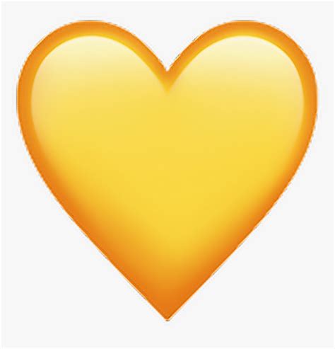 yellow heart emoji