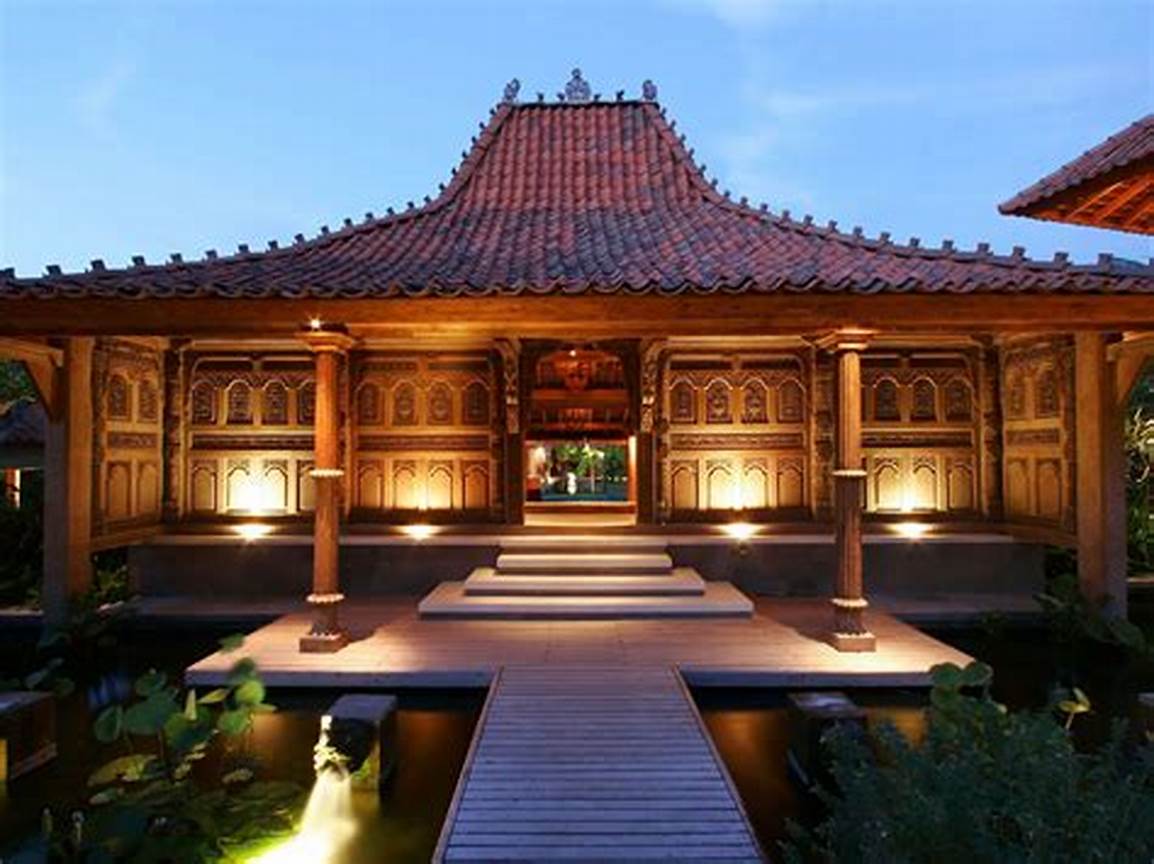 Gambar Rumah Adat Yogyakarta Joglo