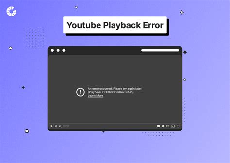 youtube error