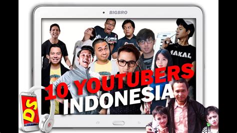 youtubers paling populer indonesia