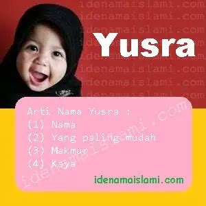 Yusra Nama Bayi