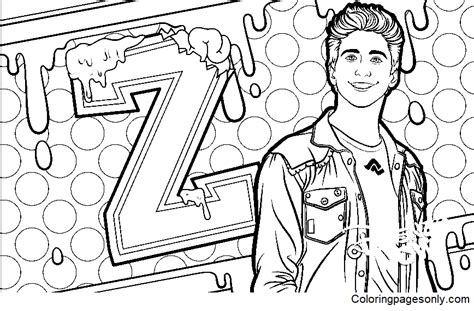 zed coloring pages