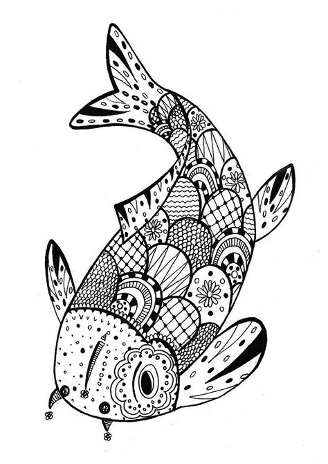 zentangle animals printable