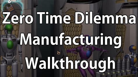 Zero Escape Time Dilemma Walkthrough