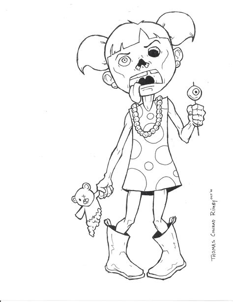 zombie 2 coloring pages